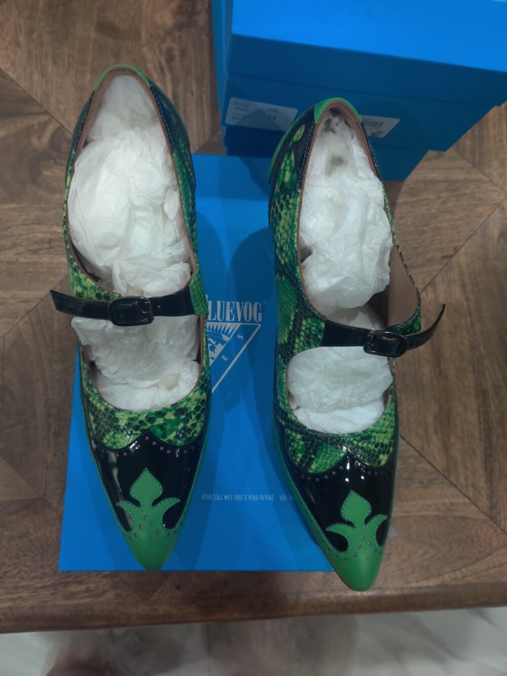 John Fluevog shoes size 12 W 10 M New